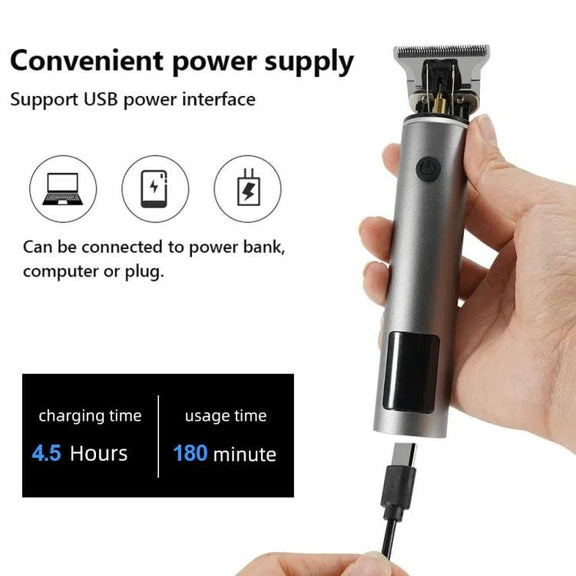 Rechargeable Haircut Kit Hair Clippers For Men