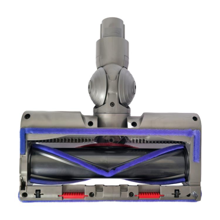 Adjustable Suction Floor Brush for Dyson V7 / V8 / V10 / V11 / V15 / G5 Vacuum Cleaners, Spec: Soft Head+Bristle Roller Set