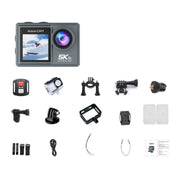 M40TR With Touch Screen + Remote Control 5K Action Camera Anti-Shake Outdoor HD Shooting Cycling Recorder Under Dive Camera