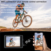 M40TR With Touch Screen + Remote Control 5K Action Camera Anti-Shake Outdoor HD Shooting Cycling Recorder Under Dive Camera
