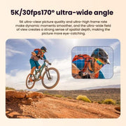 M40TR With Touch Screen + Remote Control 5K Action Camera Anti-Shake Outdoor HD Shooting Cycling Recorder Under Dive Camera