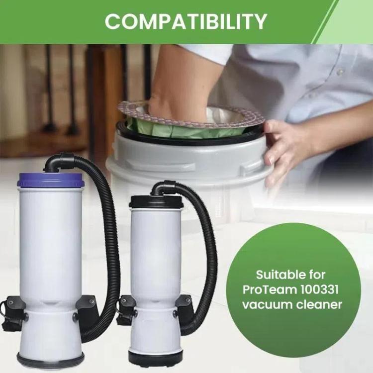 3pcs For ProTeam 100331 Vacuum Cleaner Accessories Paper Bag Dust Collection Bag