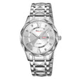 SKMEI Business Casual Watches Diamond Case Luminous Waterproof Quartz Watch, Style: Men Silver Case Silver Dial - free shipping - PMC TechLife - Order now!
