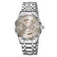 SKMEI Business Casual Watches Diamond Case Luminous Waterproof Quartz Watch, Style: Men Silver Case Gray Dial - free shipping - PMC TechLife - Order now!