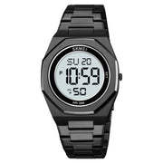 SKMEI 2479 Men Business Casual Multi-Function Chronograph Electronic Watch(Black)