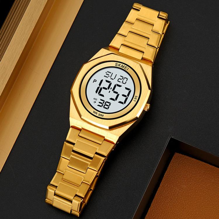 SKMEI 2479 Men Business Casual Multi-Function Chronograph Electronic Watch(Black) - free shipping - PMC TechLife - Order now!