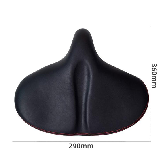 FMFXTRA FU-3501 Electrical Bike Enlarged And Thicked Seat Cushion Bike Universal Water-resistant Cushion(Black)