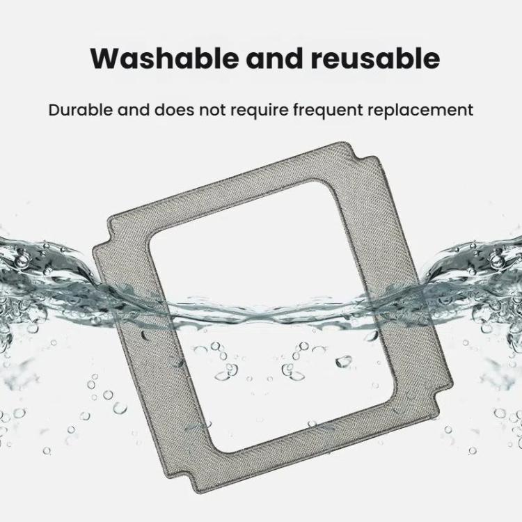 For Ecovacs Winbot W860 / W880 / W920 Window Cleaner Accessories Cleaning Wipe(Gray) - For ECOVACS Accessories by PMc TechLife | Online Shopping South Africa | PMc TechLife | Buy Now Pay Later Mobicred