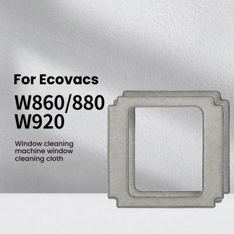 For Ecovacs Winbot W860 / W880 / W920 Window Cleaner Accessories Cleaning Wipe(Gray) - For ECOVACS Accessories by PMc TechLife | Online Shopping South Africa | PMc TechLife | Buy Now Pay Later Mobicred