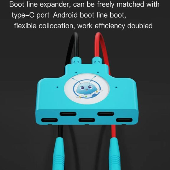 MaAnt KJ-3 1 Drag 3 15 Ports Android Phone Boot Power Cord Extender+Boot Cable