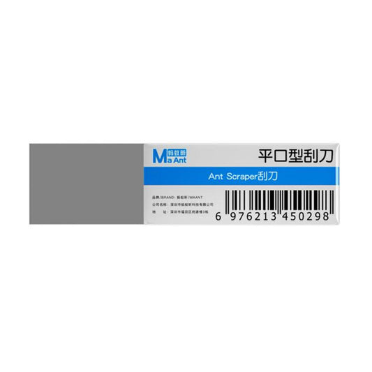 MaAnt Flat Solder Paste Scraper Tin Paste Remover Blade Stainless Steel Scraper Tin Removal Tool - free shipping - PMC Jewellery - Order now!