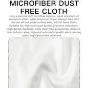MaAnt 50pcs /Pack Superfine Fiber Dustless Cloth Cell Phone Film Repair Anti-Static Dustless Cloth Industrial Wiping Cloths Lint Free Cleaning Cloths