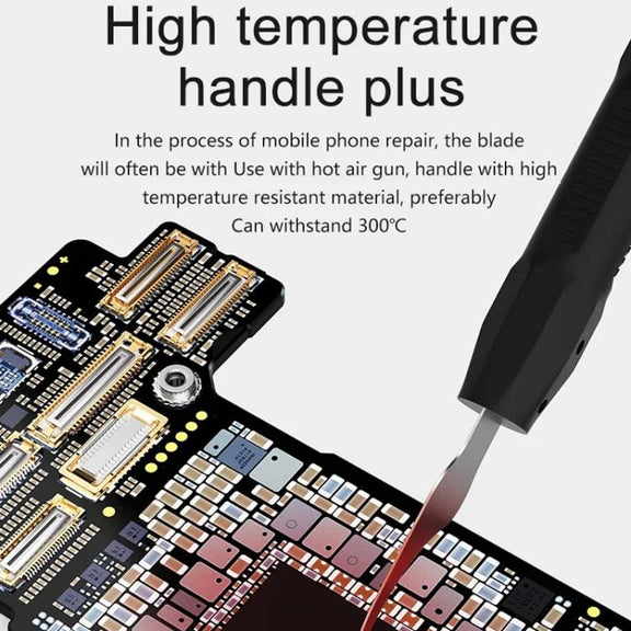 MaAnt M075 5pcs /Set Cell Phone Repair Rework Blade Pry Knife Motherboard Scraping Cutting Degumming Tool