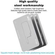 For iPhone 11-16 Series MaAnt M072 19 In 1 Cell Phone Repair Middle Layer Soldering Station With Mid-Level Soldering Mesh