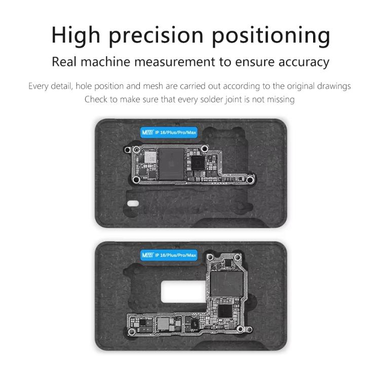 For iPhone 11-16 Series MaAnt M072 19 In 1 Cell Phone Repair Middle Layer Soldering Station With Mid-Level Soldering Mesh