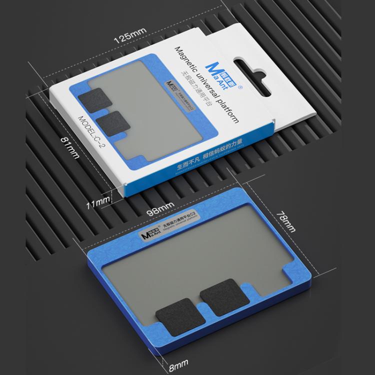 MaAnt C2 Universal Magnetic Base Cell Phone CPU Motherboard Maintenance Middle Layer Layered Tinning Platform - free shipping - PMC TechLife - Order now!