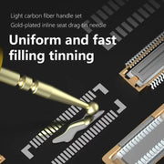MaAnt M061 3 In 1 Cell Phone Repair Soldering Pin Set Inline Holder Soldering Solderer Tinning Pen