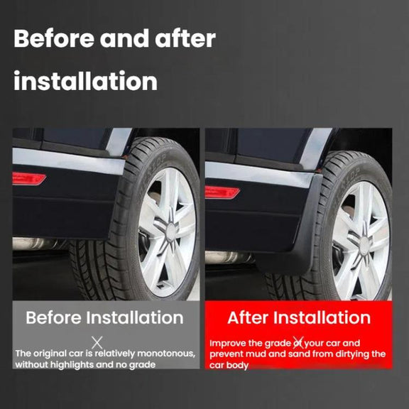 Car Tire Soft Rubber Mudguard For BMW MINI Countryman Cooper R60 2010-2016