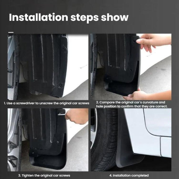 Car Tire Soft Rubber Mudguard For BMW MINI Clubman 2022