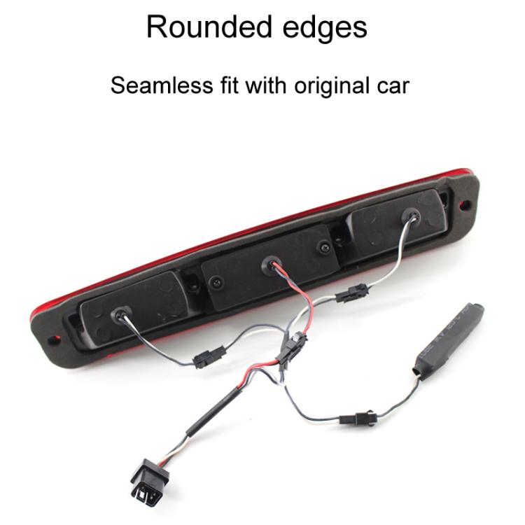 For Chevrolet Silverado 1999-2006 Car High Mount Brake Light LED Third Brake Signal Lamp OE 16525205 5978318 923240(Red)
