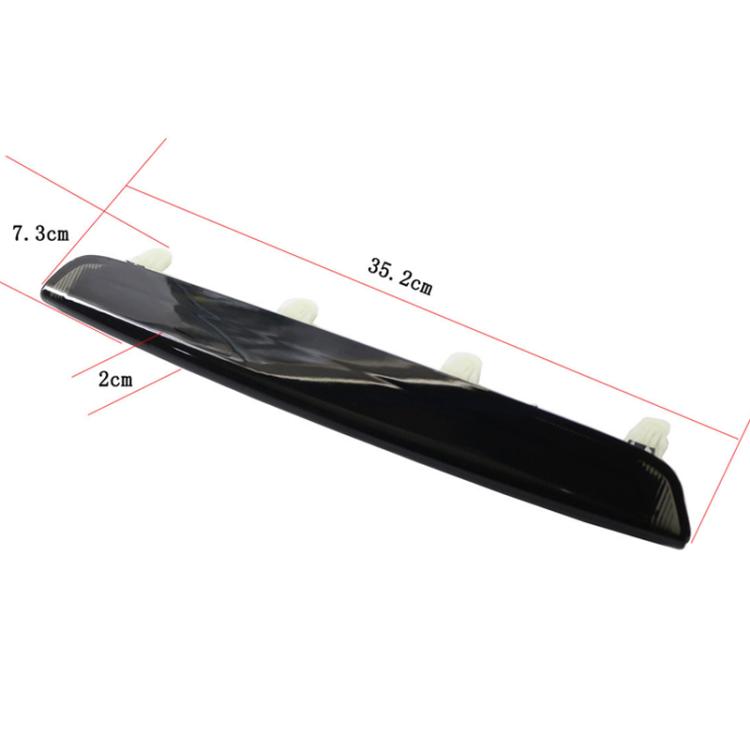 For Audi A3 8P RS3 2004-2012 Hatchback High Mounted Brake Light LED Third Brake Stop Lamp OE 8P4945097C(Black)