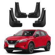 For 2023 Nissan Qashqai Car Tire Soft Rubber Mudguard(Black)