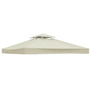 3x3m  Garden Gazebo Top Cover Canopy Replacement Top Patio Roof Awning for Outdoor Terrace, Garden Tent, Pergola(Beige)