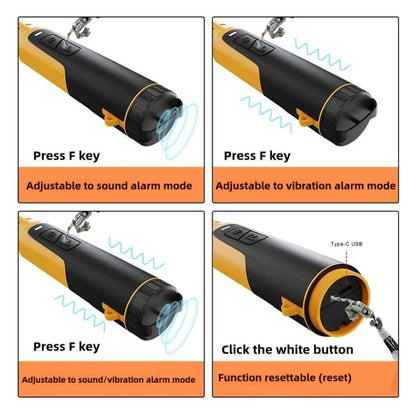 Goint IP960 Handheld 3 In 1 Metal Detector Outdoor Treasure Hunting Pulse Waterproof Rechargeable Gold Detector - free shipping - PMC Jewellery - Order now!