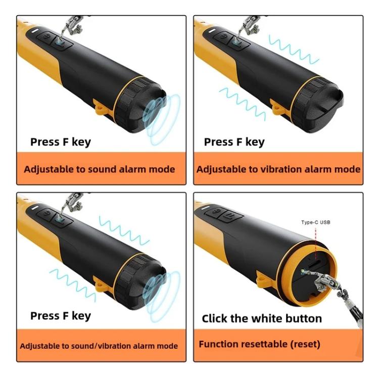 Goint IP960 Handheld 3 In 1 Metal Detector Outdoor Treasure Hunting Pulse Water-resistant Rechargeable Gold Detector