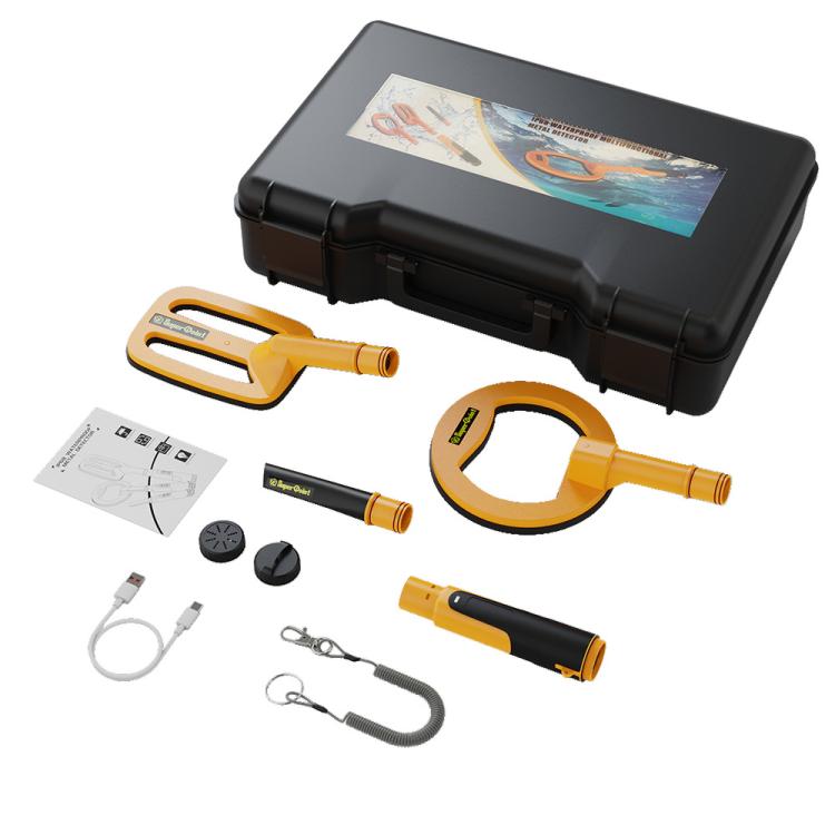 Goint IP960 Handheld 3 In 1 Metal Detector Outdoor Treasure Hunting Pulse Water-resistant Rechargeable Gold Detector
