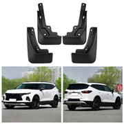 For 2019-2024 Chevrolet Blazer Car Tire Soft Rubber Mudguard(Black)