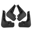 For 2022 Toyota BZ4X Car Tire Soft Rubber Mudguard(Black) - Wheels Tires & Parts by PMc TechLife | Online Shopping South Africa | PMc TechLife | Buy Now Pay Later Mobicred