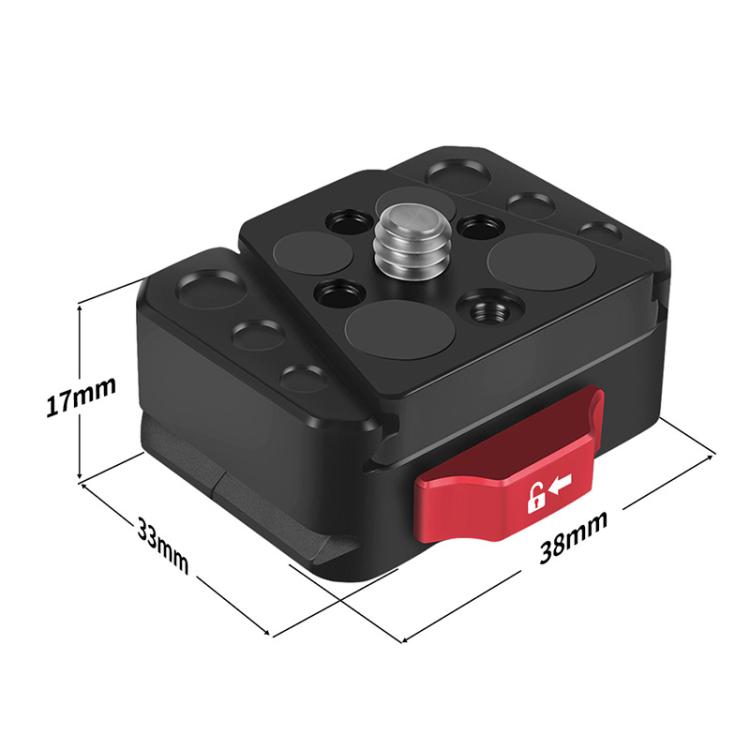 V-Mount Quick Release Plate Quick Release Kit Sports Camera Mount(Top Cover + Base) - free shipping - PMC TechLife - Order now!