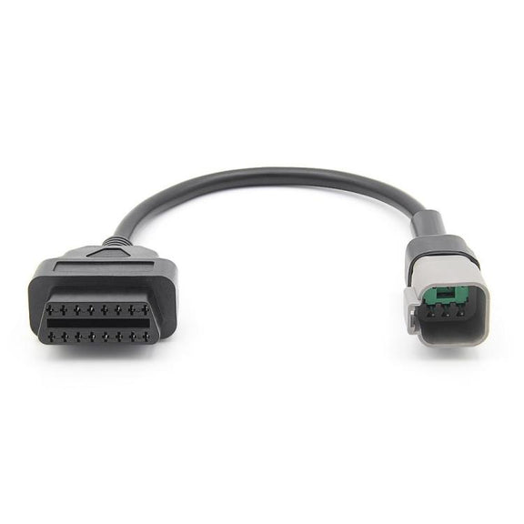 6 Pin OBD Cable For CAN-AM MOTO ATV UTV All-Terrain Vehicle(30cm)
