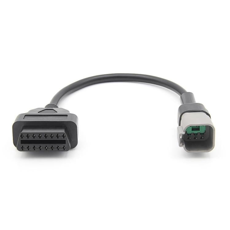 6 Pin OBD Cable For CAN-AM MOTO ATV UTV All-Terrain Vehicle(30cm)