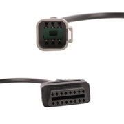 6 Pin OBD Cable For CAN-AM MOTO ATV UTV All-Terrain Vehicle(30cm)
