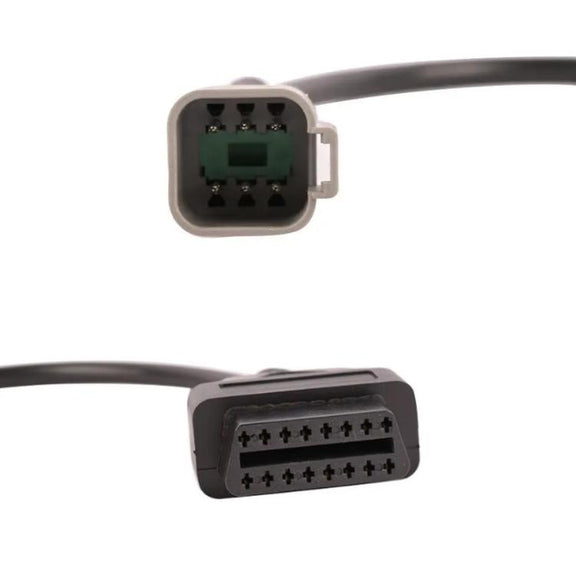6 Pin OBD Cable For CAN-AM MOTO ATV UTV All-Terrain Vehicle(30cm)