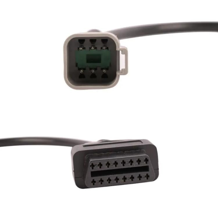 6 Pin OBD Cable For CAN-AM MOTO ATV UTV All-Terrain Vehicle(30cm)