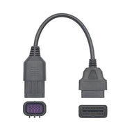 OBD2 8 Pin To 16 Pin Cable For Polaris Slingshot ATV(Black)