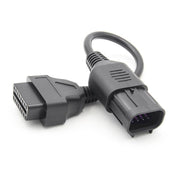 OBD2 8 Pin To 16 Pin Cable For Polaris Slingshot ATV(Black)