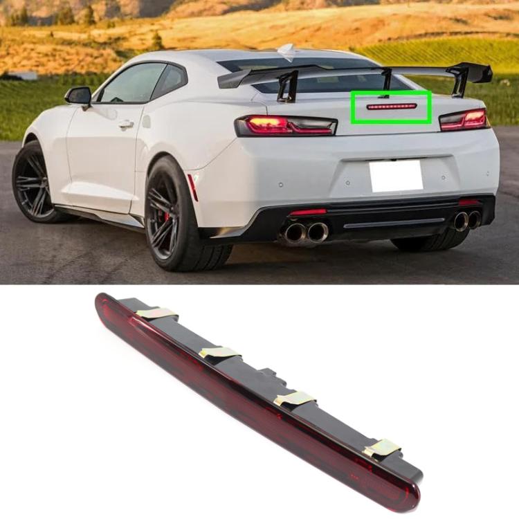 For Chevrolet Camaro 2016-2018 Car High Brake Lights Parking Signal Lights OE 84330249 84776577 84468410(Black)