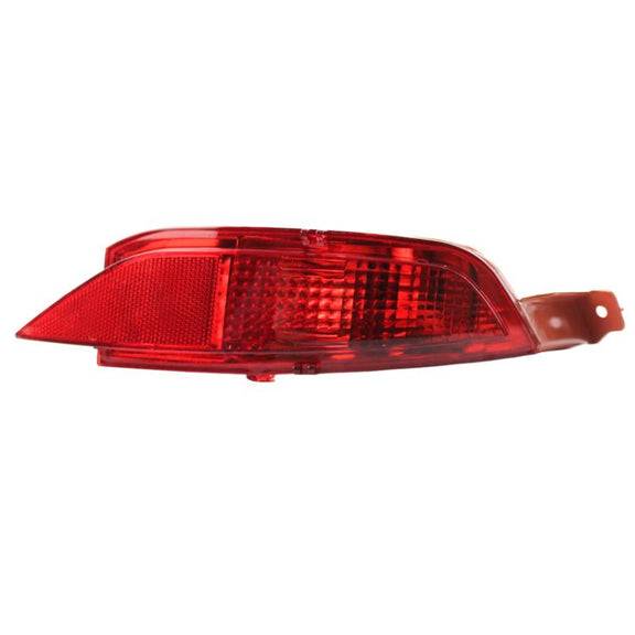 For Ford Fiesta 2009-2015 Hatchback Rear Bumper Fog Lights Tail Lamp Reflector OE 8A6115500AB, Style: Red Left