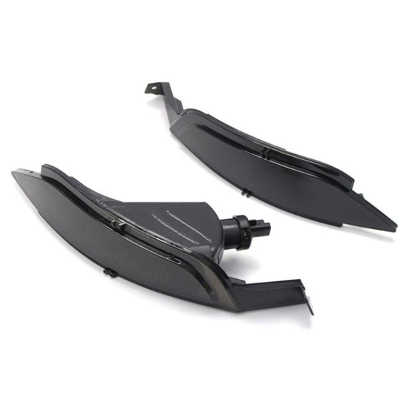 For Ford Fiesta 2009-2015 Hatchback Rear Bumper Fog Lights Tail Lamp Reflector OE 8A6115500AB, Style: Gray Right