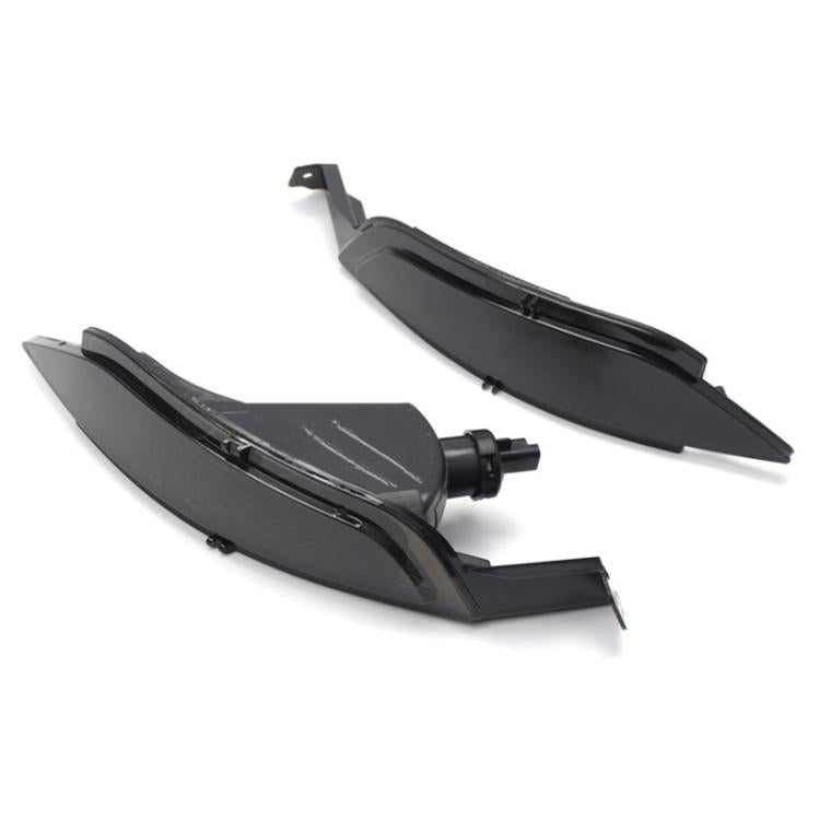 For Ford Fiesta 2009-2015 Hatchback Rear Bumper Fog Lights Tail Lamp Reflector OE 8A6115500AB, Style: Gray Right