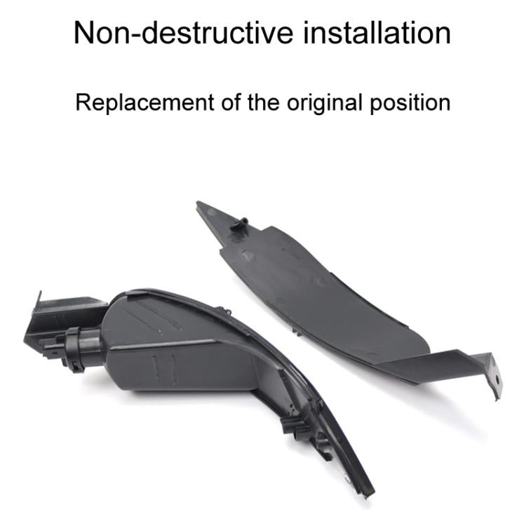 For Ford Fiesta 2009-2015 Hatchback Rear Bumper Fog Lights Tail Lamp Reflector OE 8A6115500AB, Style: Gray Right - free shipping - PMc TechLife - Order now!