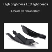 For Ford Fiesta 2009-2015 Hatchback Rear Bumper Fog Lights Tail Lamp Reflector OE 8A6115500AB, Style: Gray Right