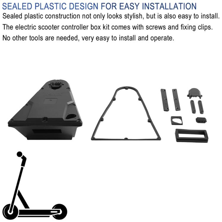 X1663 For INOKIM OXO Electrical Scooter Controller Box Accommodates Front Controller With Small / Gasket Spare Parts - free shipping - PMC Jewellery - Order now!