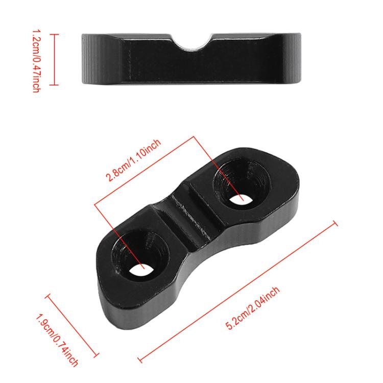 X1653 For INOKIM OXO OX Electrical Scooter Folding Insert Steering Shaft Locking Block Insert