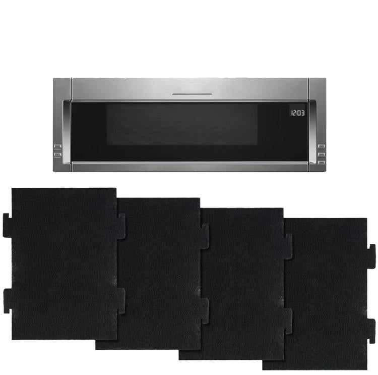 4pcs /Pack Microwave Filter Cotton For KitchenAid KMLS311HBL/ Whirlpool YKMLS311 YWML55011, WML75011 - free shipping - PMc TechLife - Order now!