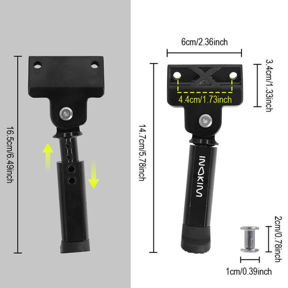 X1431 For INOKIM OXO OX Electrical Scooter Foot Support Replacement Parts Height Adjustable With 2 Screws